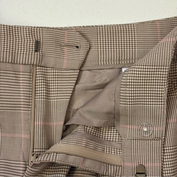 Banana Republic Womens Beige Pants Trousers Herringbone Straight Size 10 - Picture 8 of 12